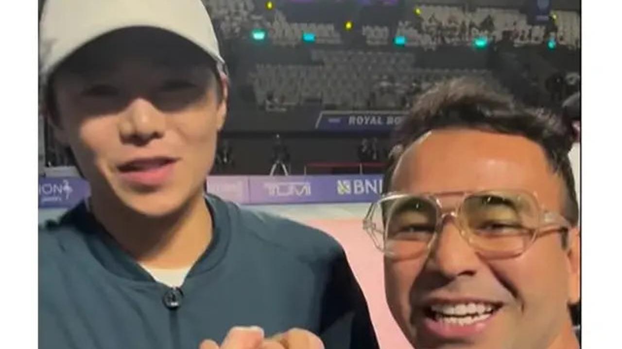 6 Potret Raffi-Nia di Lagi-Lagi Tenis Internasional, Kalahkan Pemeran Logan Lee