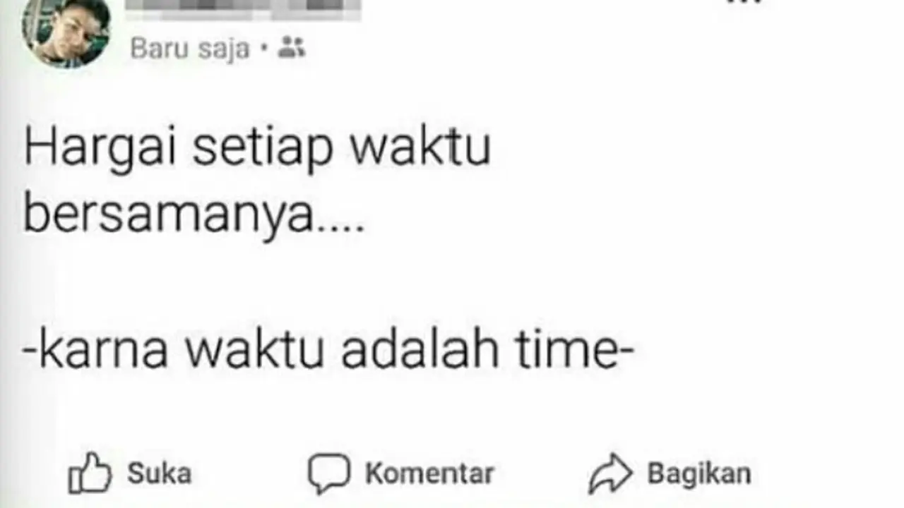 status bahasa inggris bikin gagal paham (brilio.net/@hitzmedos)