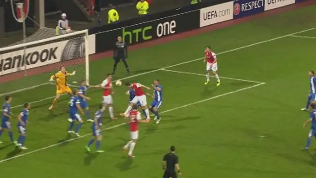 [VIDEO] AZ vs FC Slovan Liberec  1-1