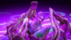 Anggota Troup Acrobat China saat tampil dalam di akhir edisi ke-12 Festival Sirkus Internasional di Capital Circus, Budapest, Hungaria, Minggu (14/1). (AFP PHOTO/Attila KISBENEDEK)