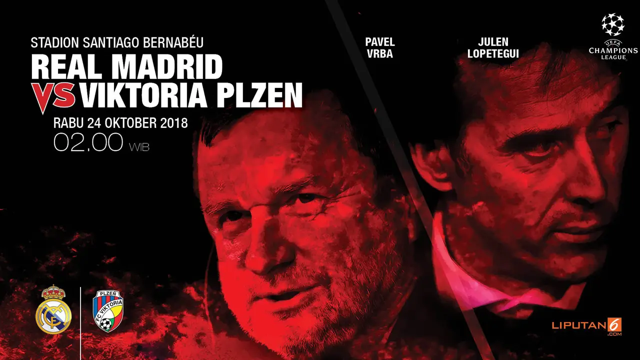 Prediksi  Real Madrid vs Viktoria Plzen