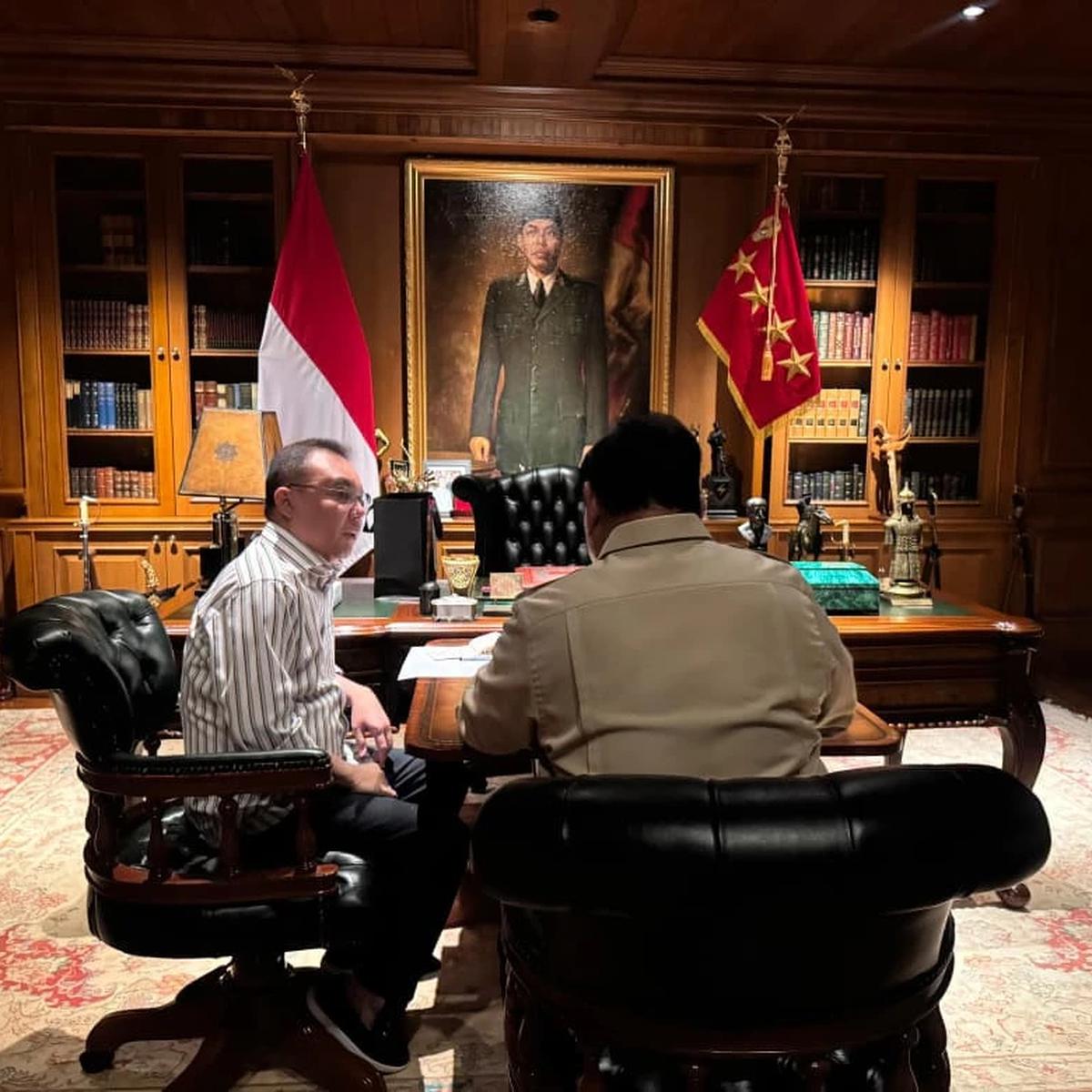 Dasco Temui Prabowo