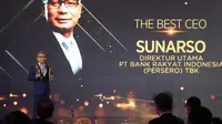 BRI dianugerahi dua penghargaan sekaligus dalam CNBC Indonesia Awards 2021 (14/12).