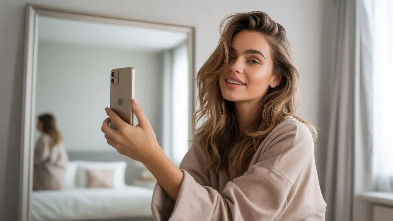 Caption a Mirror Selfie for Instagram