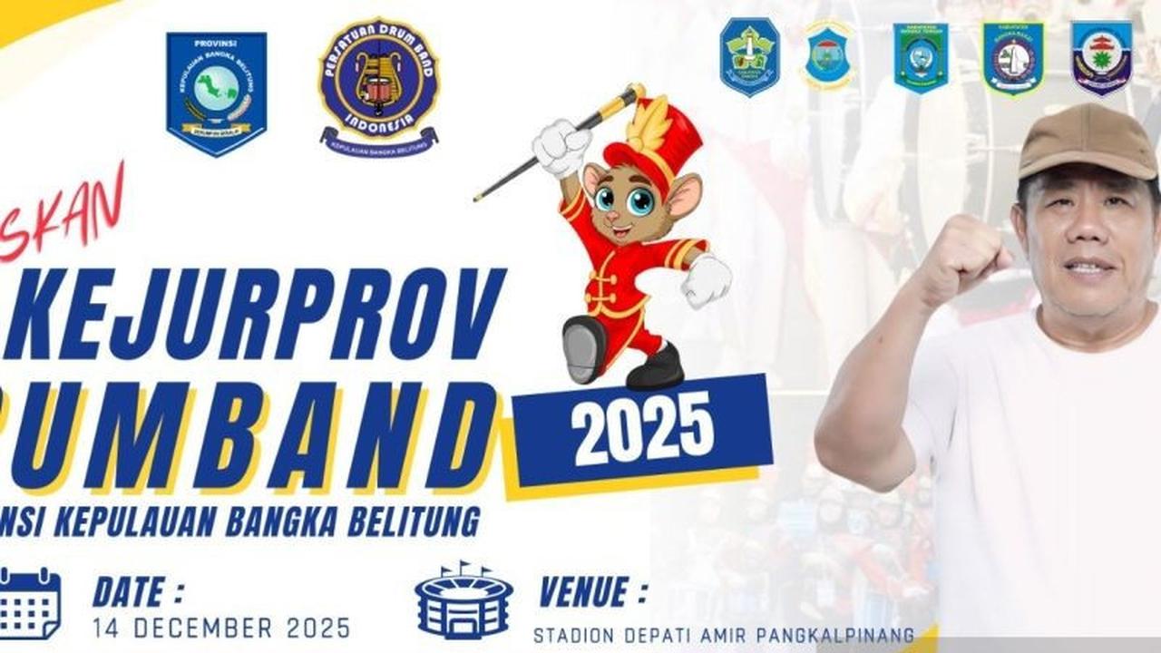 Siap Digelar! Kejuaraan Drumband Babel 2025 Jadi Pemanasan Menuju Porprov 2026
