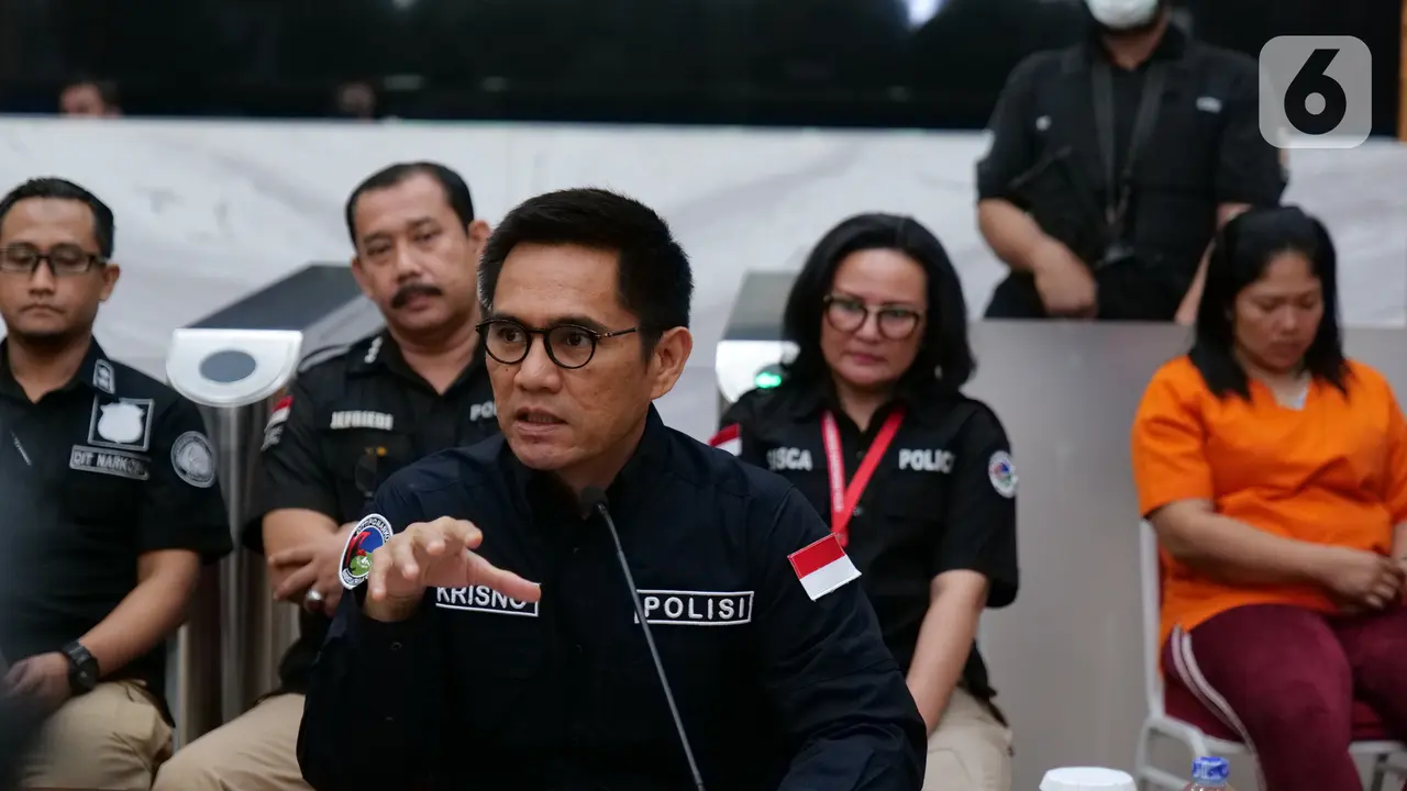 Polri dan Bea Cukai Bongkar Sindikat Narkoba Asal Afrika Selatan