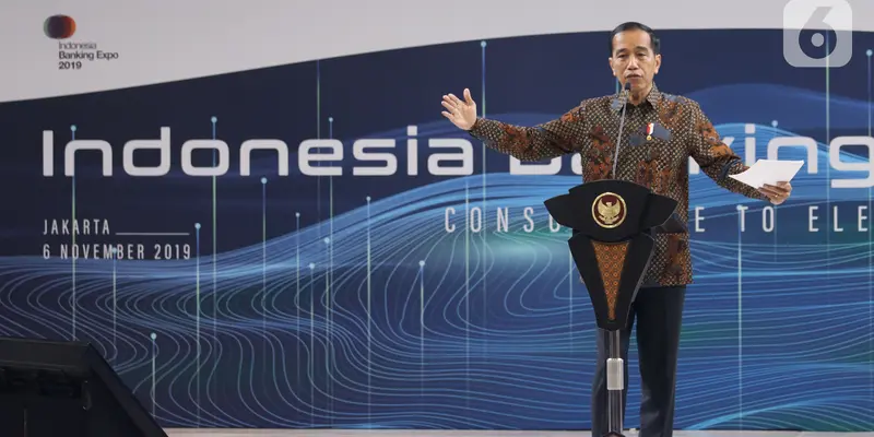 Jokowi Buka Indonesia Banking Expo 2019