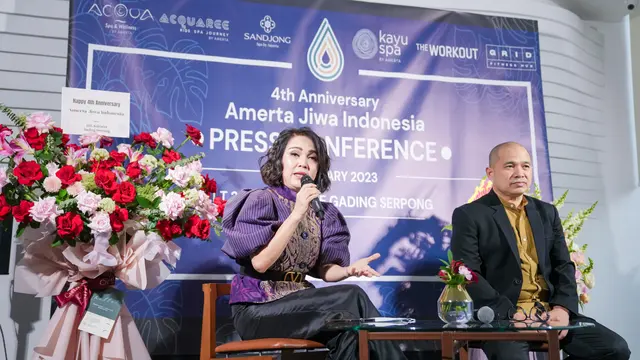 Direktur Utama Amerta Jiwa Indonesia, Megawati, Jumat (3/3/2023).