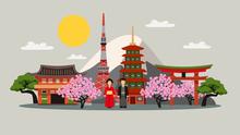 Ilustrasi Jepang. (Image by macrovector on Freepik)