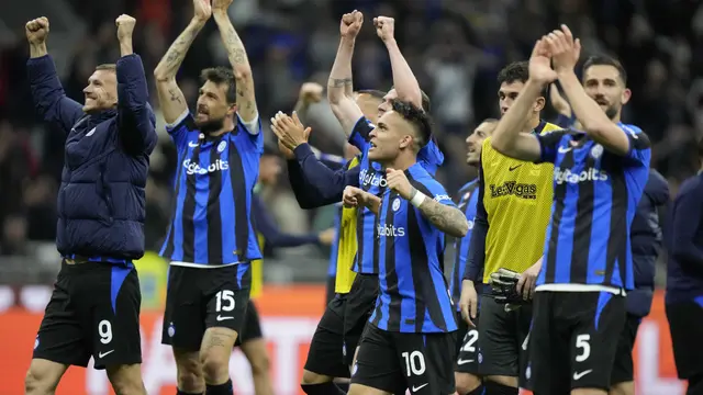 Foto: Gol Semata Wayang Dimarco Bawa Inter Milan Singkirkan Juventus dari Coppa Italia