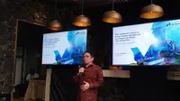 Direktur Utama PT Pertamina Geothermal Energy Tbk (PGEO), Julfi Hadi. (Foto: Liputan6.com/Gagas YP)