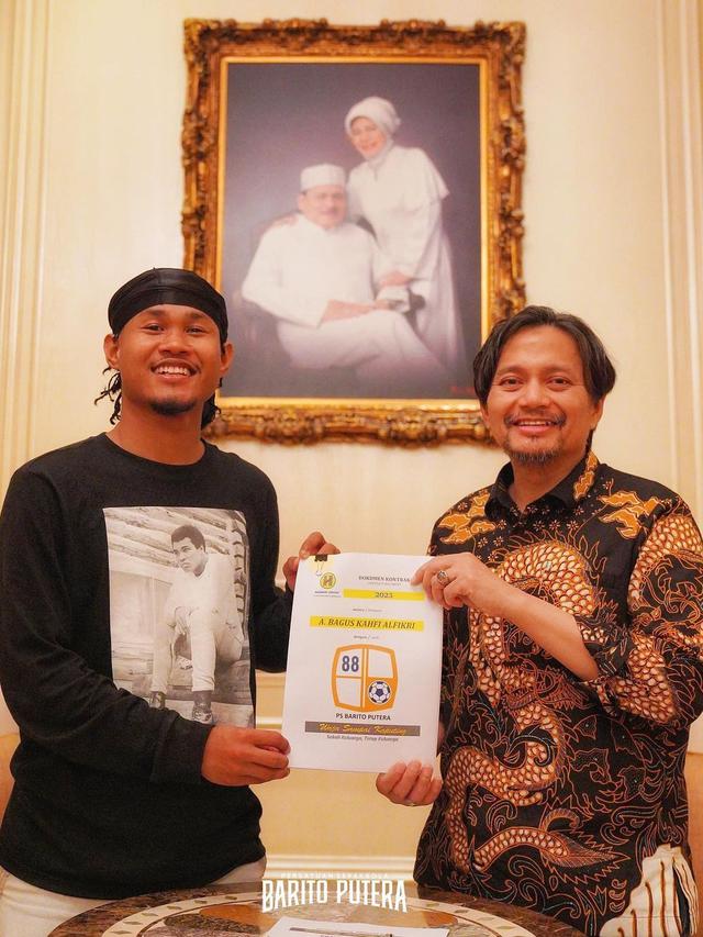 Bagus Kahfi kembali ke Barito Putera.