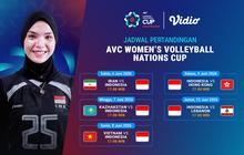 Saksikan Siaran Langsung AVC Women’s Volleyball Nation Cup di Vidio
