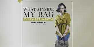 What’s in My Bag Clara Bernadeth