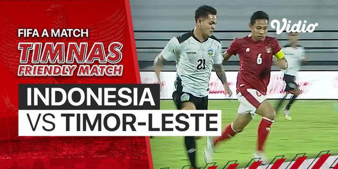 VIDEO: Momen-Momen Penting dalam Laga Kemenangan Timnas Indonesia atas Timor Leste 4-1