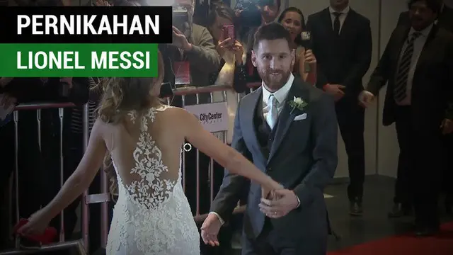 Berita video keanehan yang terjadi di acara pernikahan bintang Barcelona asal Argentina, Lionel Messi. Apa yang terjadi?