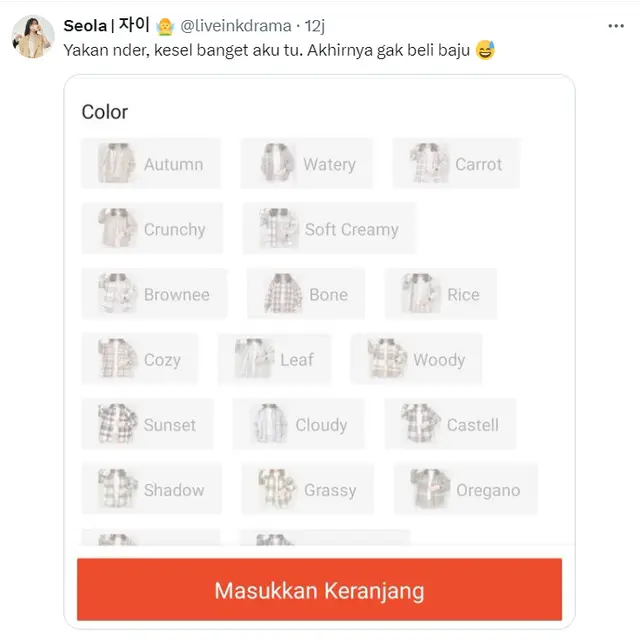6 Potret Apes Beli Baju Lebaran Online Kehabisan, Gagal Tampil Serba Baru