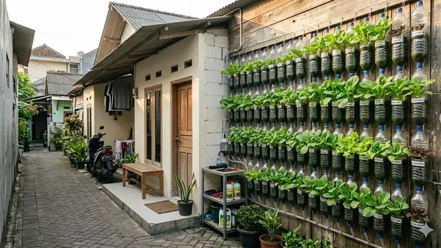 Ide Kebun Mini Hidroponik untuk Rumah Kontrakan Kecil