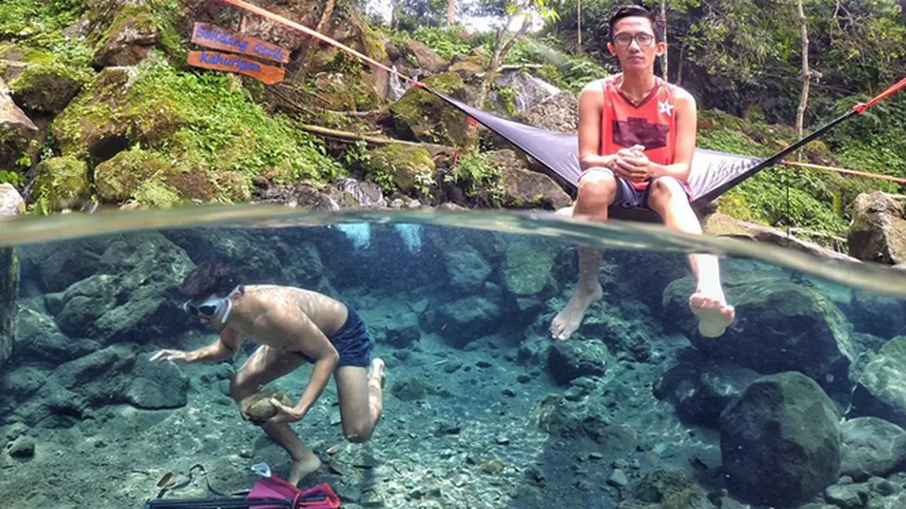 Pesona Mata Air Sendang Geulis Pincut Para Traveler