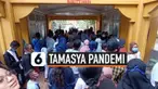 Di tengah pandemi, Pemerintah Kota gratiskan tiket masuk ke area Kebun Binatang Bukittinggi sebagai hadiah hari jadi kota bagi warga. Akibatnya puluhan ribu pengunjung berkerumun tak bisa dibendung.