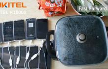 Smartphone dengan baterai 10.000 mAh ini bisa untuk memasak mie