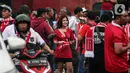 Kanit Reskrim Polsek Tanah Abang, Kompol Kukuh Islami menerangkan, pelaku awalnya membeli tiket kategori 3 atau cat 3. Tiket itu kemudian dipalsukan untuk dijual. Adapun, satu tiket palsu tersebut dibandrol dengan harga Rp 650 ribu. (Liputan6.com/Johan Tallo)