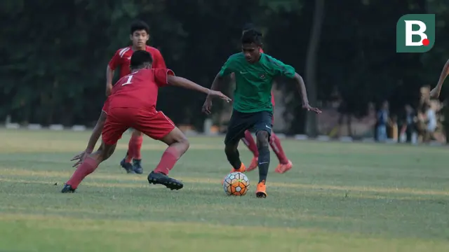 Uji Coba Timnas Indonesia U-16