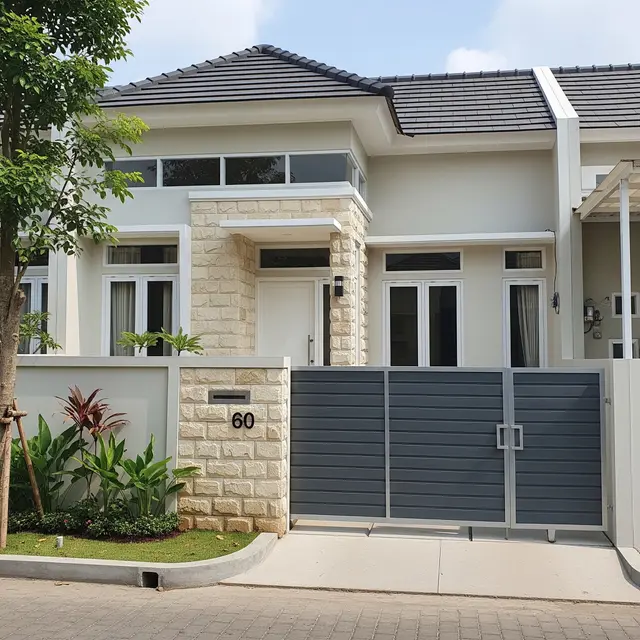 9 Inspirasi Rumah Type 60 Hemat Biaya Tapi Tetap Terlihat Mewah, Wujudkan Hunian Idaman