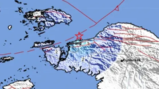 Gempa Magnitudo 4,5 Guncang Kota Sorong Papua