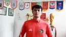 Kapten Timnas Amputasi Indonesia ini akan berlaga di Amputee Super Lig 1 musim 2023/2024. (Bola.com/M Iqbal Ichsan)