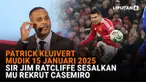 Mulai dari Patrick Kluivert mudik 15 Januari 2025 hingga Sir Jim Ratcliffe sesalkan MU rekrut Casemiro di News Flash Sports Liputan6.com.