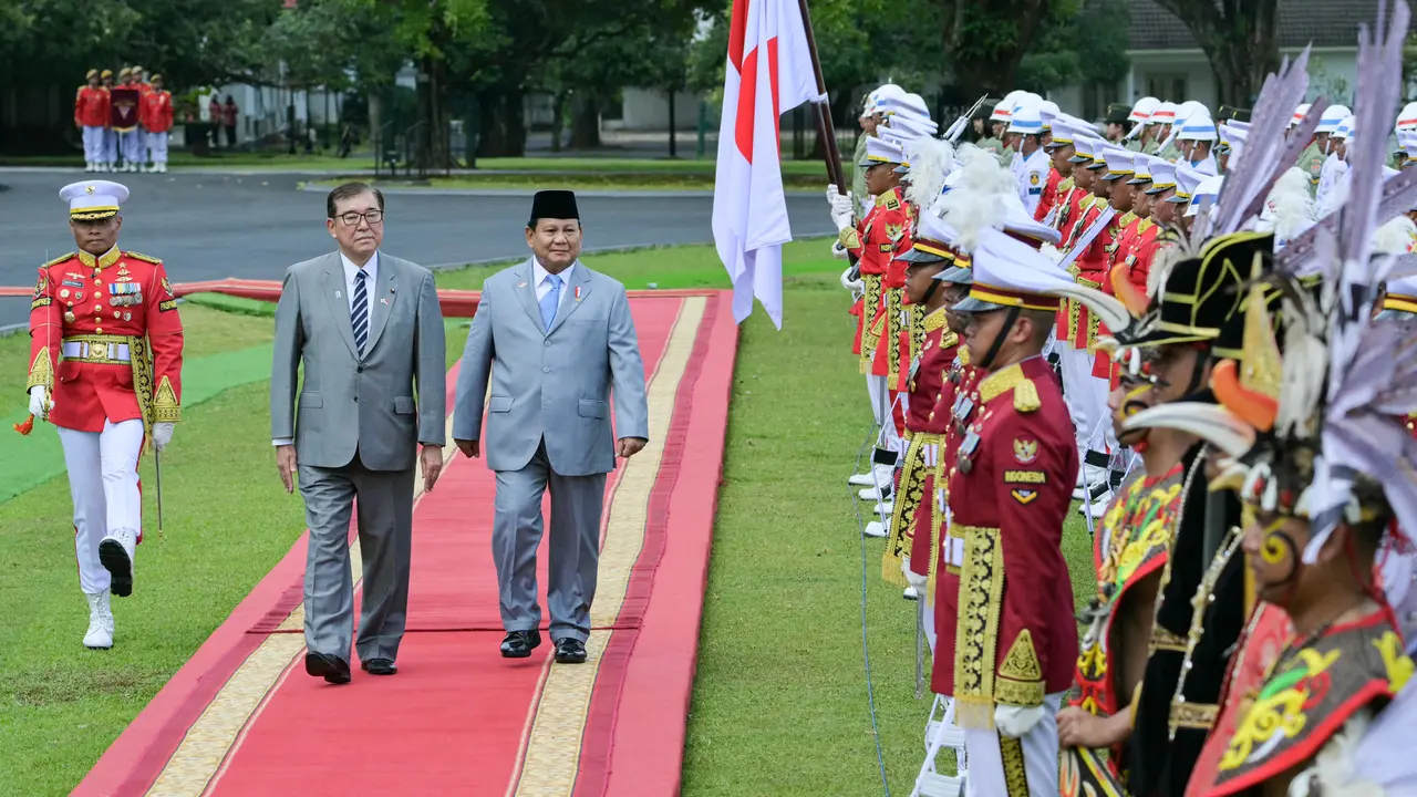 Di Istana Bogor, Presiden Prabowo Subianto Terima Kunjungan PM Jepang Shigeru Ishiba
