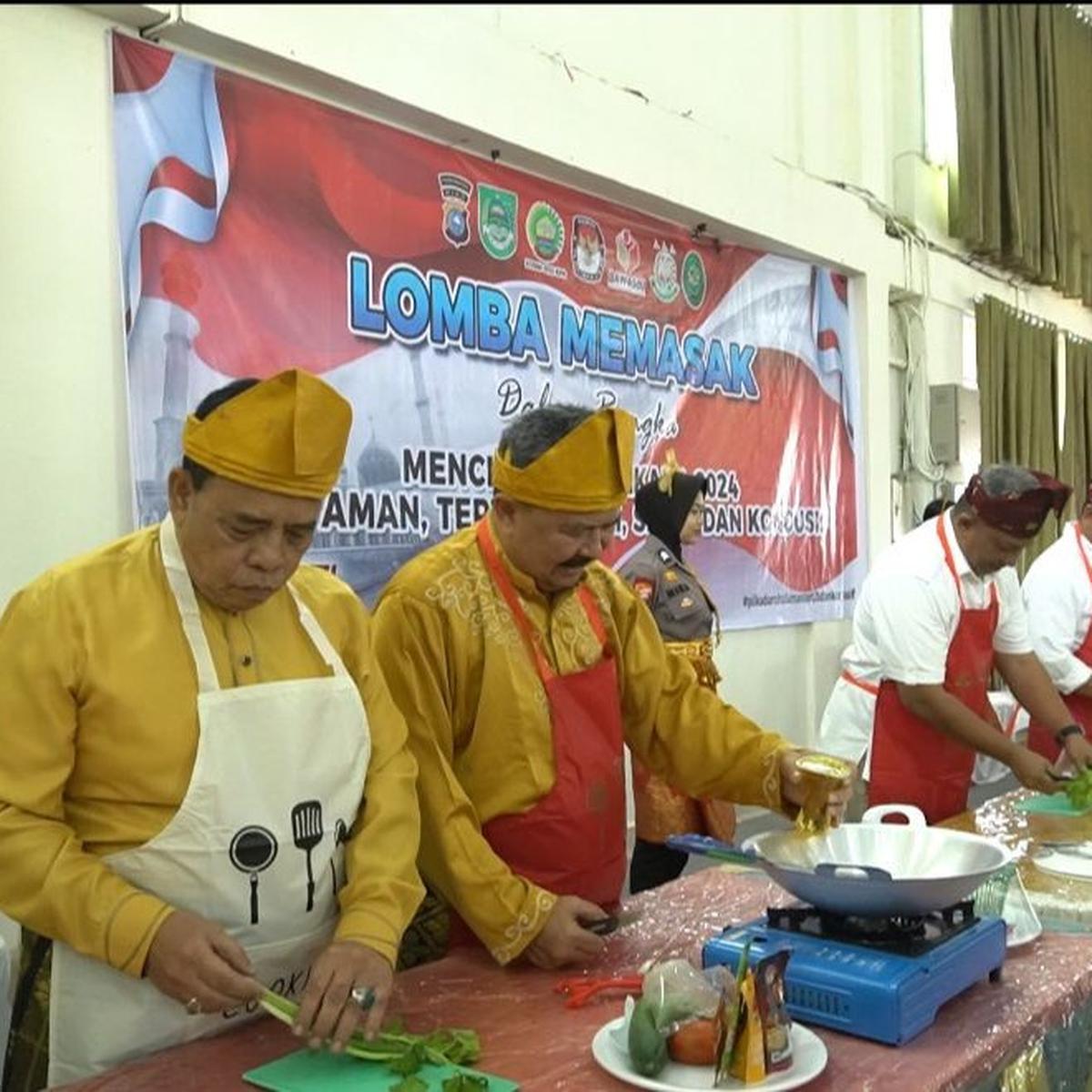 Kapolres Rohul Bikin Lomba Masak untuk Para Bakal Calon Bupati