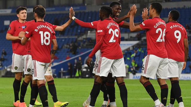 Bruno Fernandes Tampil Apik, Manchester United Bantai Brighton 3-0