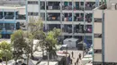Deir el-Balah merupakan salah satu kota di Palestina yang masih berada di wiayah jalur Gaza. (Foto: AFP)