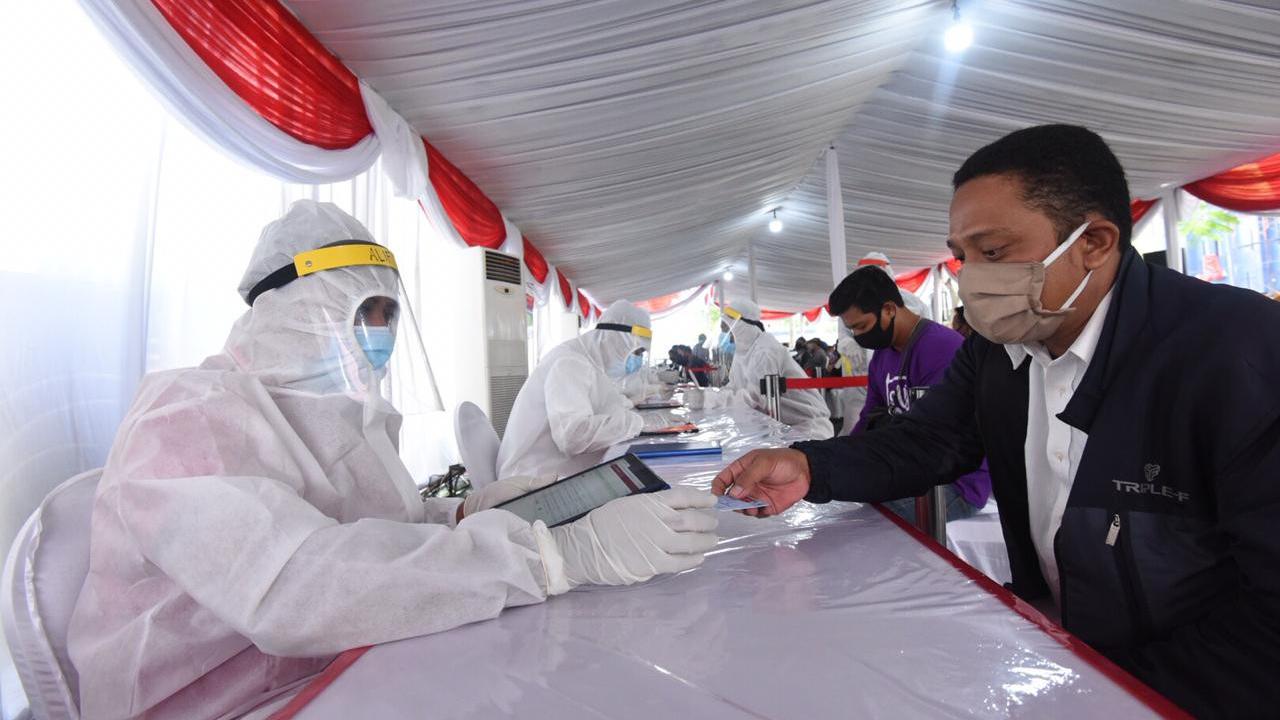 BIN perpanjang giat rapid test massal di Surabaya sampai 15 Juni.