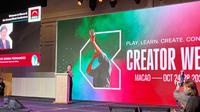 Macao Creator Week 2025 resmi dibuka di Wynn Palace, Jumat, 24 Oktober 2025. (Liputan6.com/Gagas)