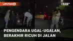 Atlet MMA Rudy Agustian menegur pengendara mobil yang ugal-ugalan. Namun, pengendara tersebut justru tidak terima oleh tegurannya