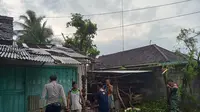 Sejumlah rumah rusak dihantam angin puting beliung di Banyuwangi (Istimewa)