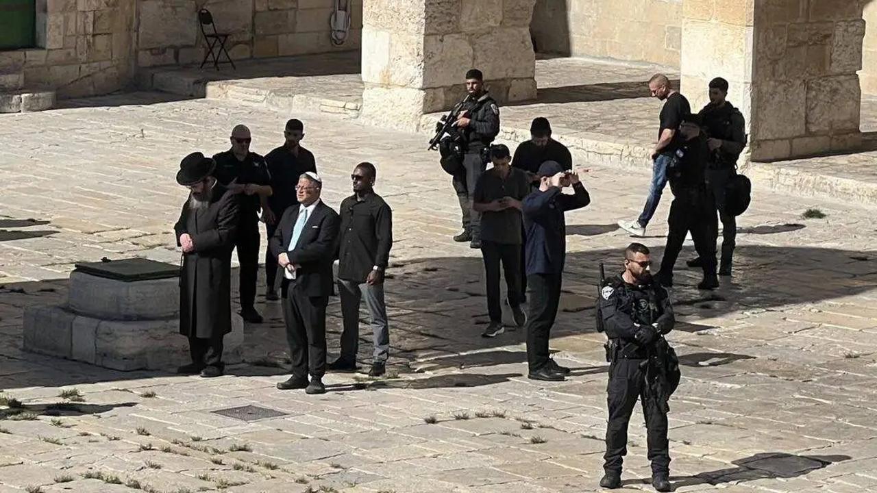Menteri Ekstremis Israel Ini Kembali Serbu Masjid Al-Aqsa Bersama 24 Pemukim Yahudi