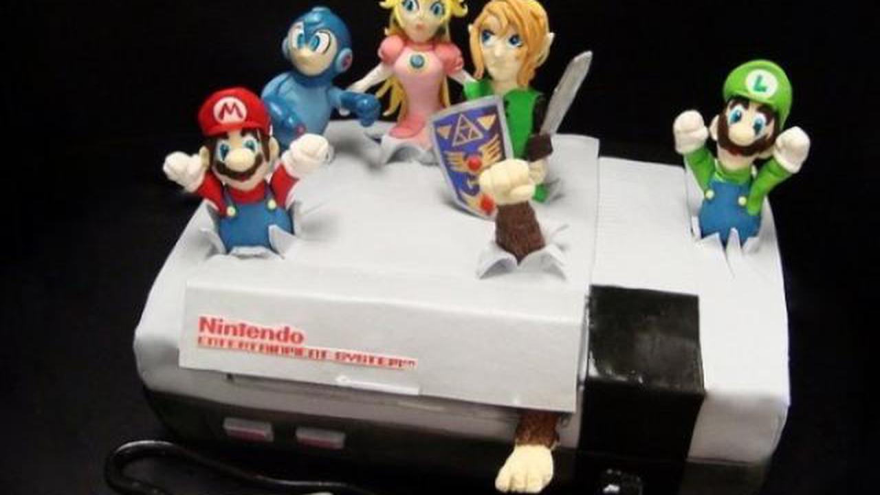 Begini Jika Dunia Video Game Disulap Menjadi Kue