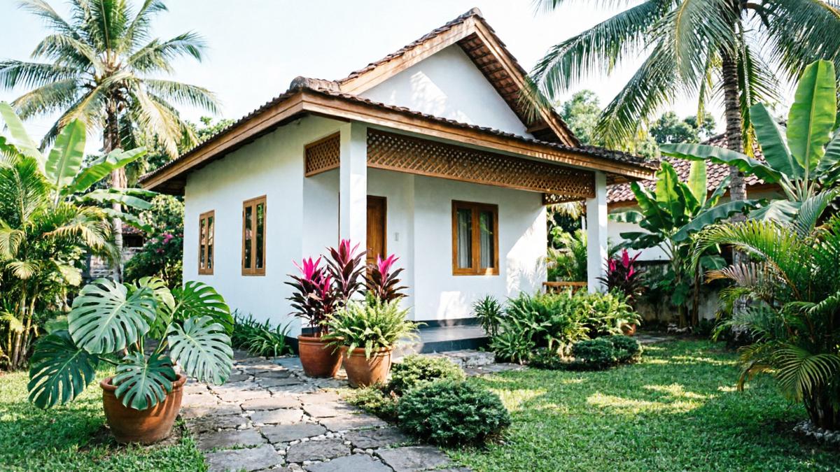 10 Desain Rumah Desa dengan Taman Mini yang Bikin Udara Dingin, Jadi Tren di 2026