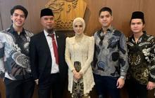 Potret Momen Mulan Jameela Akrab dengan Anak-Anak Ahmad Dhani, Terbaru Ikut Gladi Siraman Al Ghazali