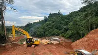 PLN&nbsp;mendukung pembangunan Pembangkit Listrik Tenaga Mikro Hidro (PLTMh) Batanghari. Pembangunan PLTMh di daerah Dharmasraya ini telah dimulai 10 Juni 2022 oleh PT Brantas Total Energi. (Dok PLN)