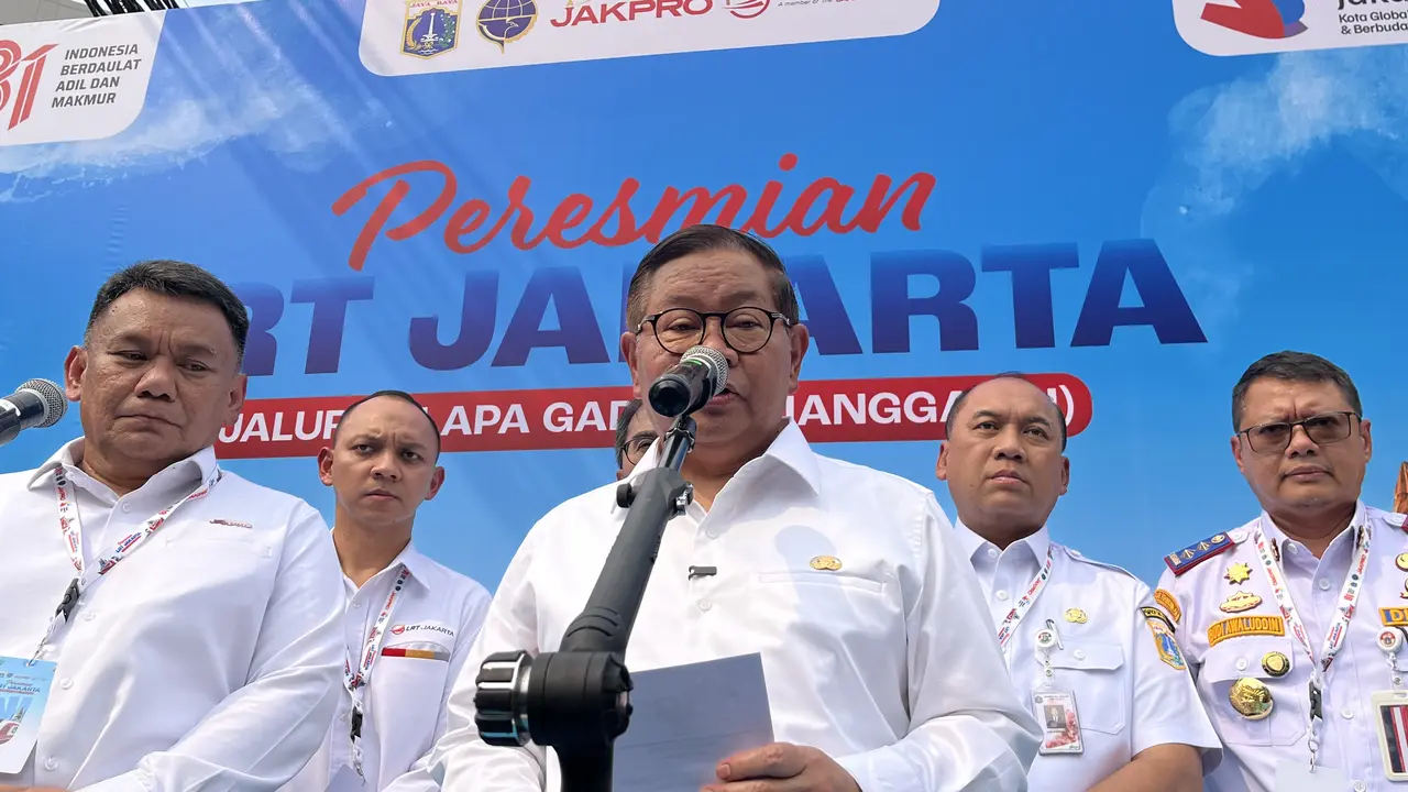 Pramono Targetkan Akses Pedestrian LRT ke KRL Manggarai Rampung September Ini