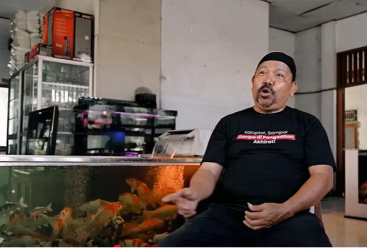 Jauh dari Agama, Cerita Bos Akuarium dan Ikan Hias Dulu Sukses Kini Hidup Sederhana