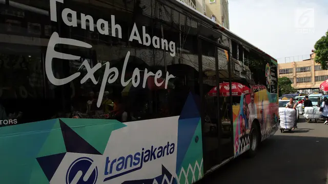 Didemo Sopir Angkot, Bus Transjakarta Tanah Abang Explorer Pindah Rute