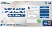 Sabrina merupakan Asisten Virtual BRI yang bisa menjadi teman berbagi sumber inspirasi untuk berbagai aktivitas, termasuk memberikan ide tempat nongkrong yang cocok buat kamu/Istimewa.