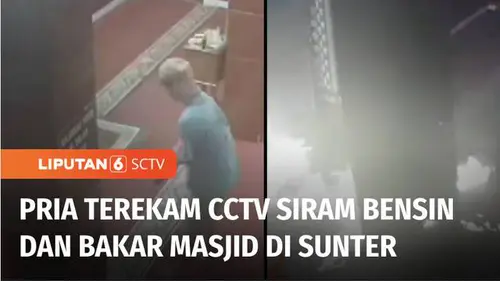 VIDEO: Masjid di Sunter Jaya Dibakar untuk Ketiga Kalinya, Pelaku Siram Bensin dari Mimbar-Pintu