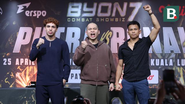 Foto: Byon Combat Showbiz 7, Ajang Pembuktian Putra Abdullah dan Ronal Siahaan